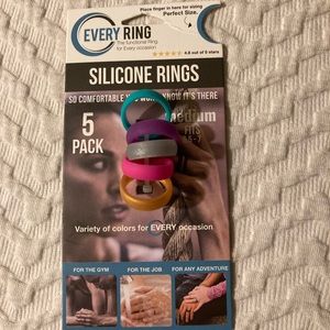 Every Ring silicone ring 5-pack